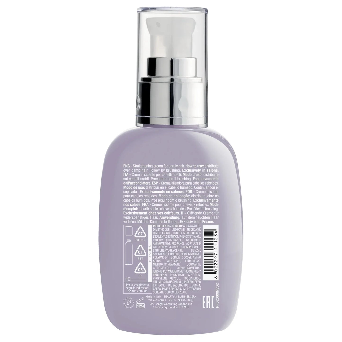 Alfaparf Milano Semi Di Lino Smooth Smoothing Cream 125ml