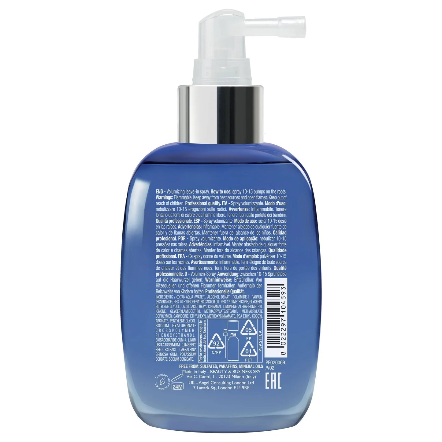 Alfaparf Milano Semi Di Lino Volumizing Spray 125ml